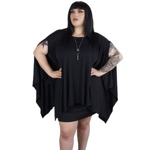 Foxblood Rhiannon Flowing Oversized Tunic Top